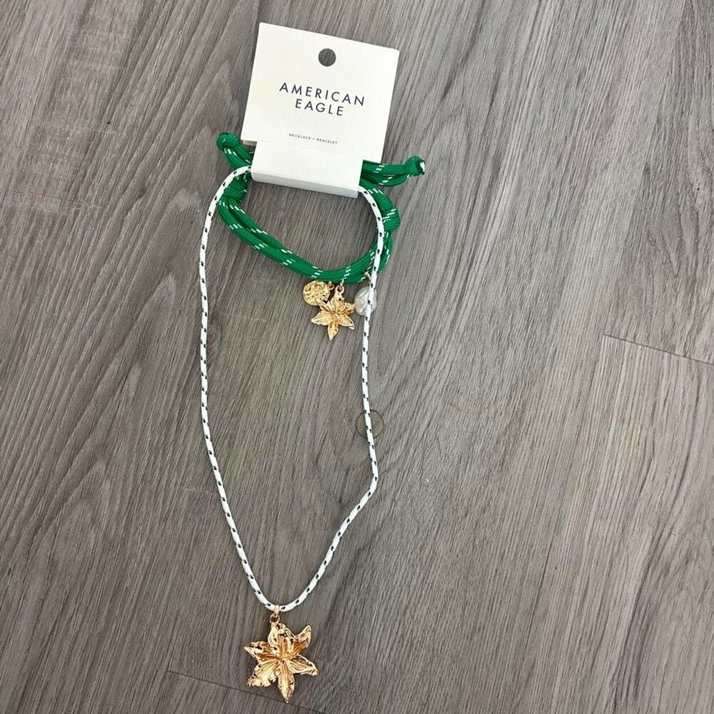American eagle outfitters green and